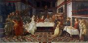 Fra Filippo Lippi scenes out of life Johannes of the Taufer the guest meal of the here ode Sweden oil painting artist
